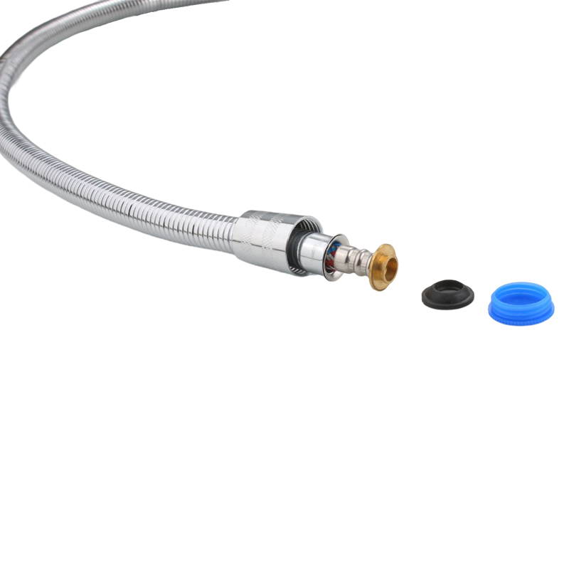 Mitä minun pitäisi tehdä, jos ruostumattomasta teräksestä valmistettu suihkujoustavat letkun purskeet?